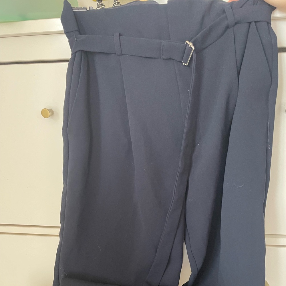 Mango paper bag trouser